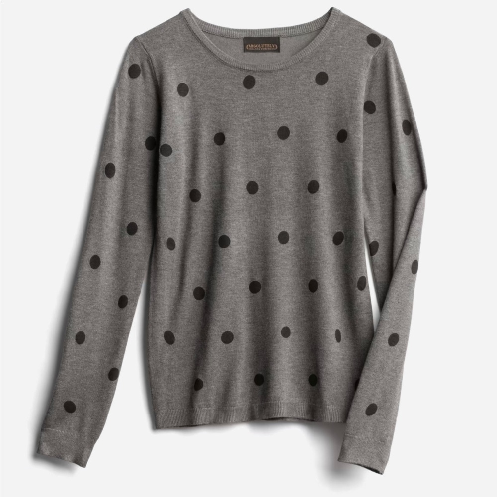 Absolutely Markle Crew Neck Pullover Sweater - S